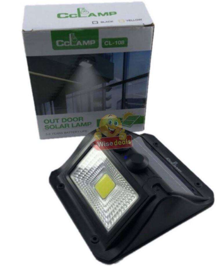 Heavy Duty Super Bright LED Stainless Steel and PVC Plastic SOLAR Wall Light