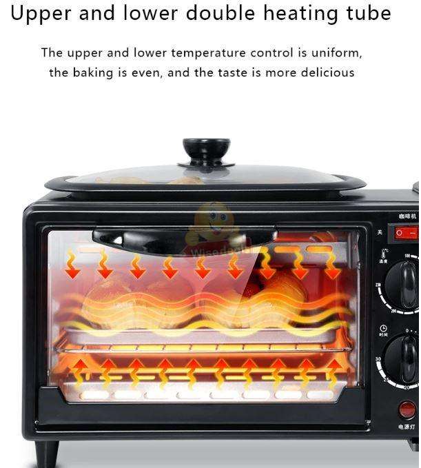 3-in-1 Multifunction Breakfast and Coffee Maker