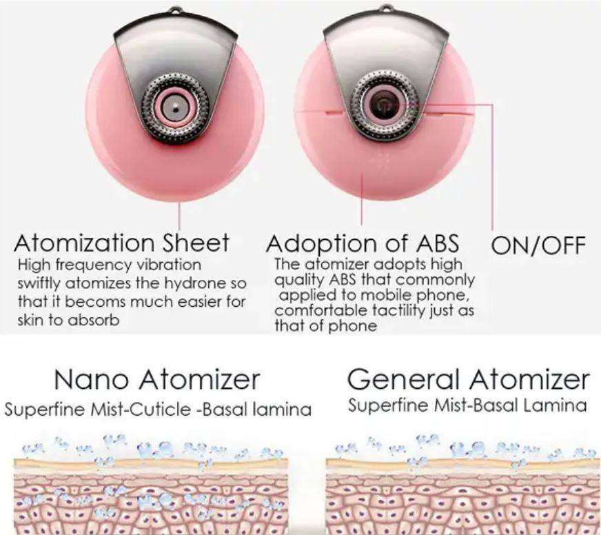 Humidifier Cell Phone Beauty Mist Spray Diffuser