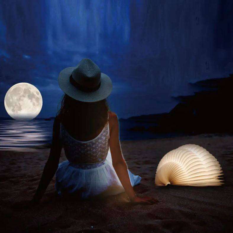 Portable Foldable 4 Light Colourful Creative LED Book Night Light