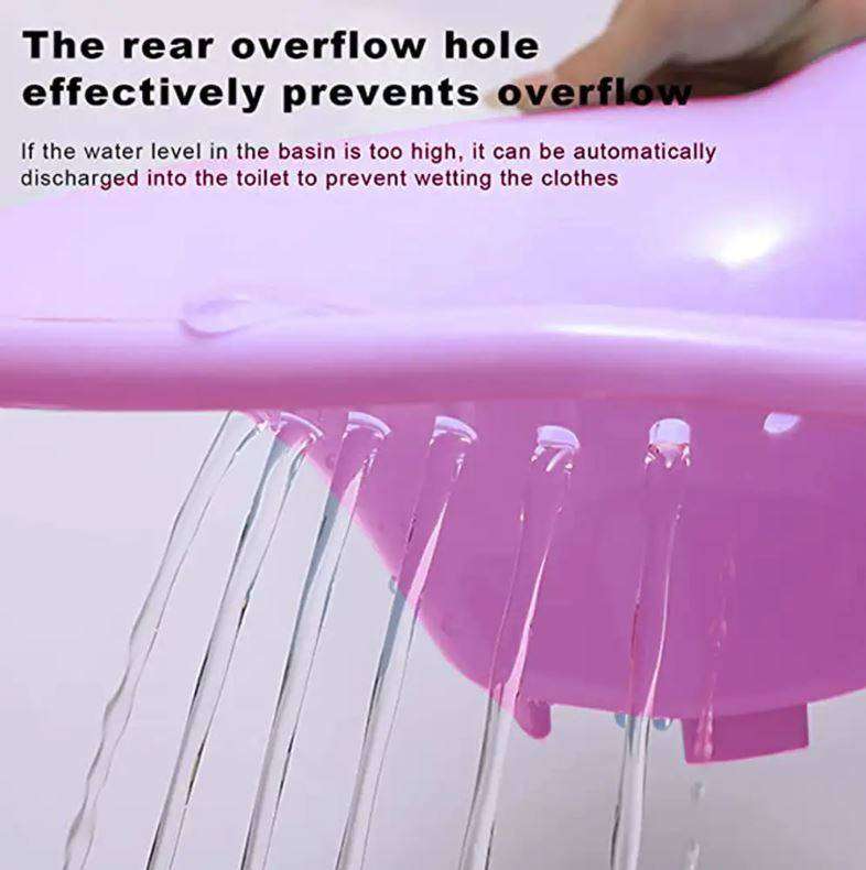 Portable Bidet Sitz Bath with Flusher for Postpartum Nursing Care  Purple