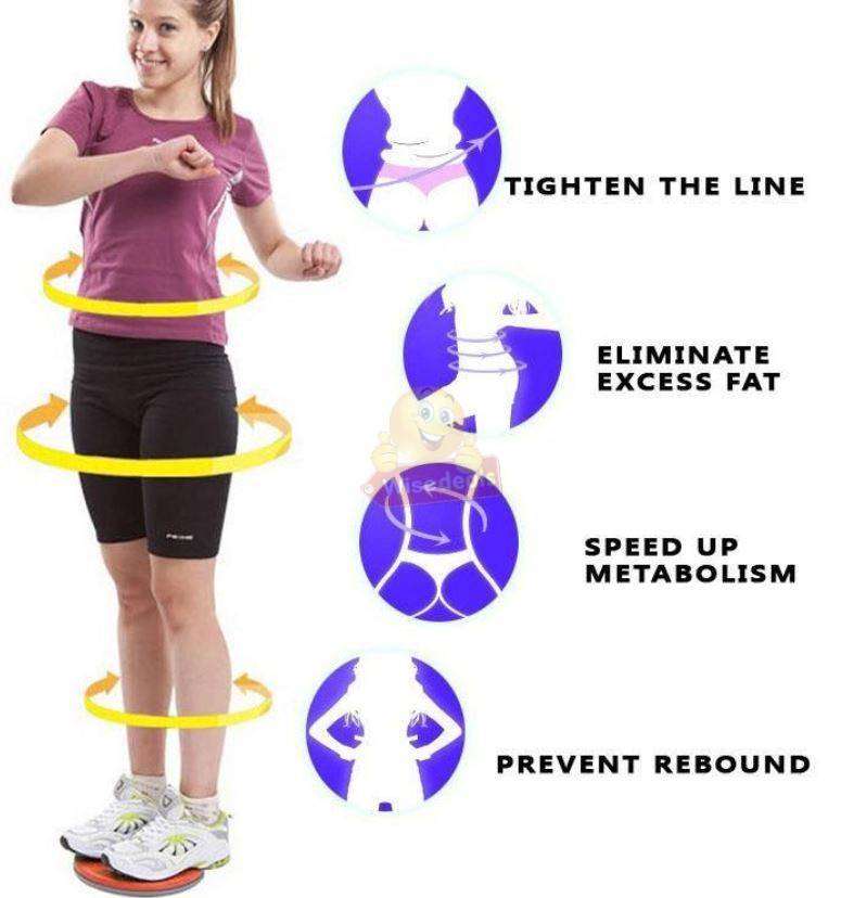Healthy Massage & Waist Twisting Slimming Disc
