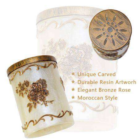 200ml Metal Flower Essential Oil Diffuser with 7 Colour Changing Lights