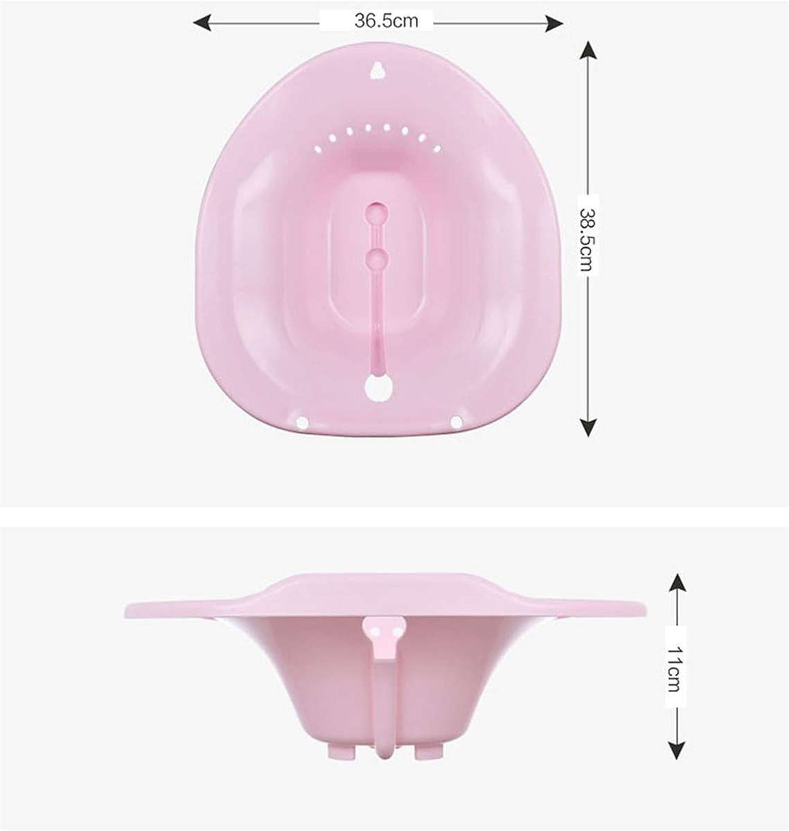 Portable Bidet Sitz Bath with Flusher for Postpartum Nursing Care  Purple