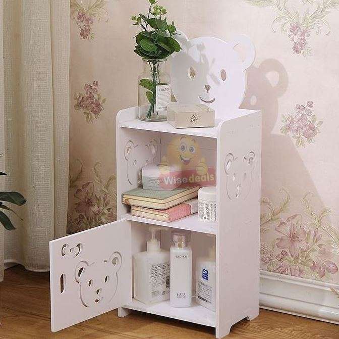 Mini Multi-Functional Bear Organiser Rack Bedside Table