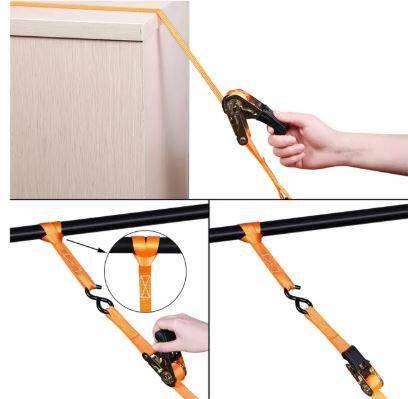 1" x 15' Ratchet Tie Down