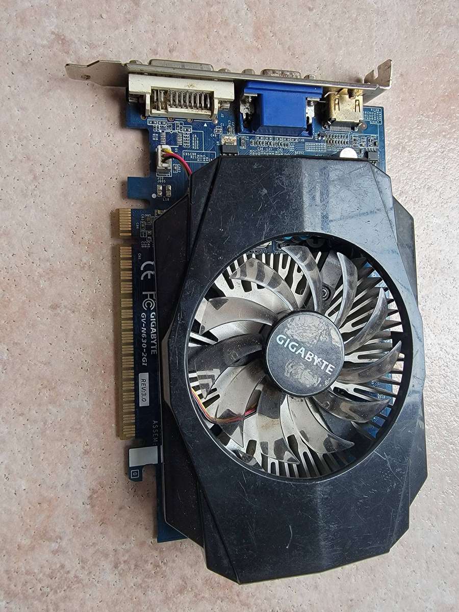 Working! A Bad Video Memory Module! Gigabyte GT 630 2Gb Graphics Card