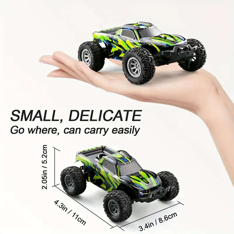 1:32 RC Car, Top Speed 20km/h, 2.4Ghz High-speed All-terrain Off-road
