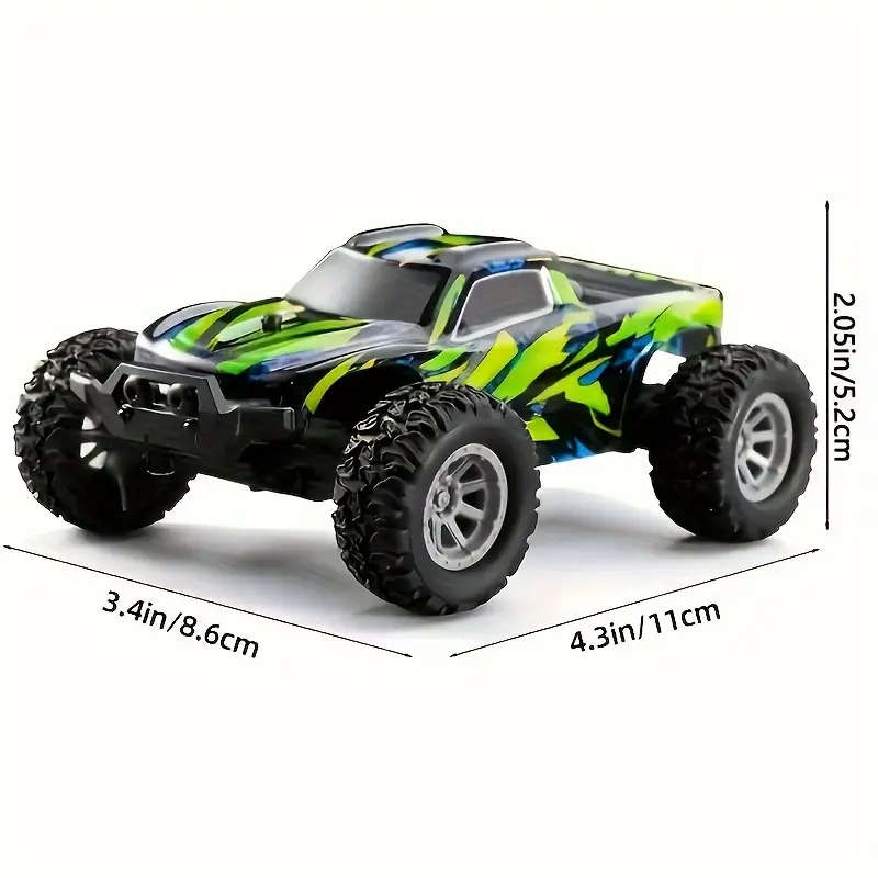 1:32 RC Car, Top Speed 20km/h, 2.4Ghz High-speed All-terrain Off-road