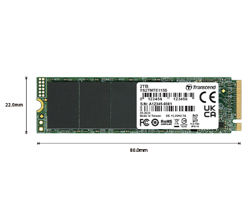 Brand New! Transcend 2TB NVME M.2 SSD - for Laptop or Desktop Computers