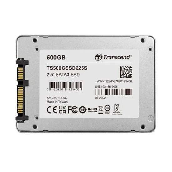Brand New! Transcend 500Gb SSD - 2.5" for Laptop or Desktop Computer - 5x Faster than a HDD