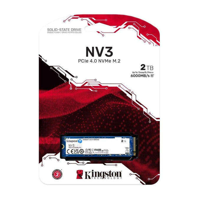 Brand New! Kingston 2TB NVME M.2 SSD - for Laptop or Desktop Computers - 12x Faster than a SDD!!!