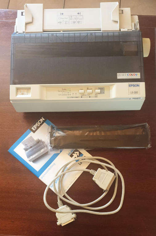 EPSON LX-300 Color, B&W dot matrix printer (Collection only. **Please read description)