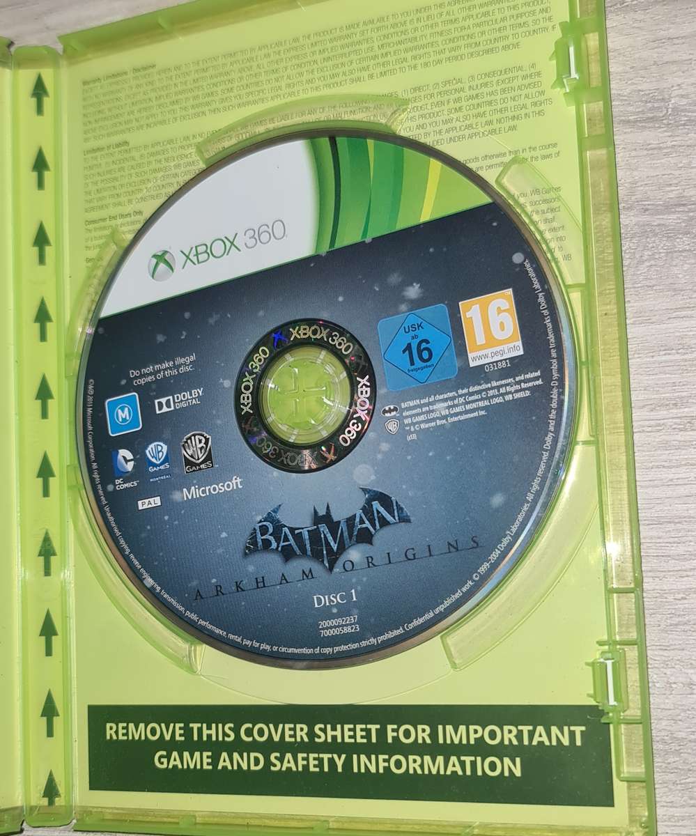 Batman Arkham Origins - XBOX 360