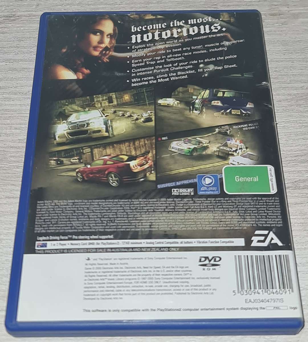 Need For Speed Most Wanted - PS2