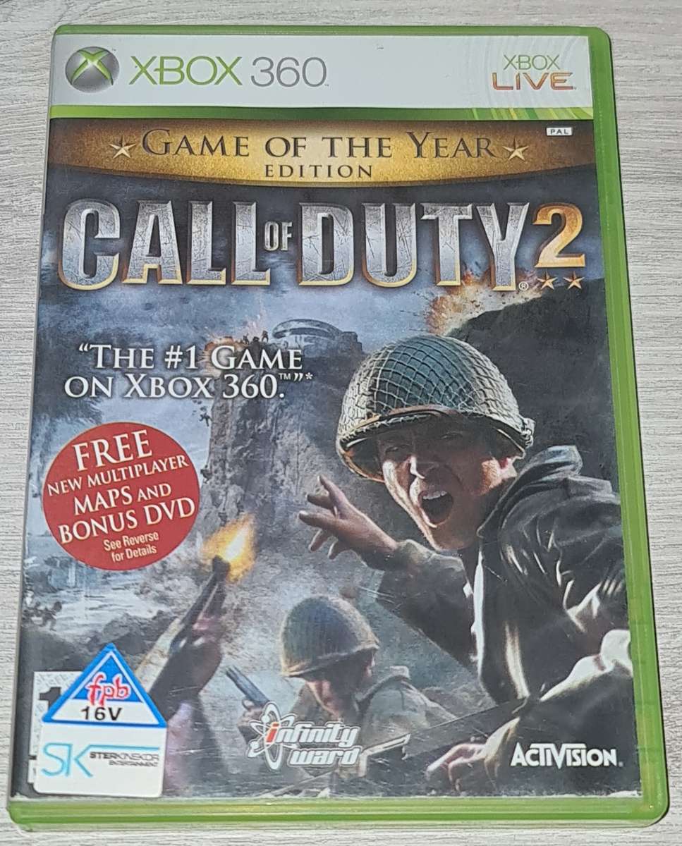 Call Of Duty 2 Game Of The Year - XBOX 360