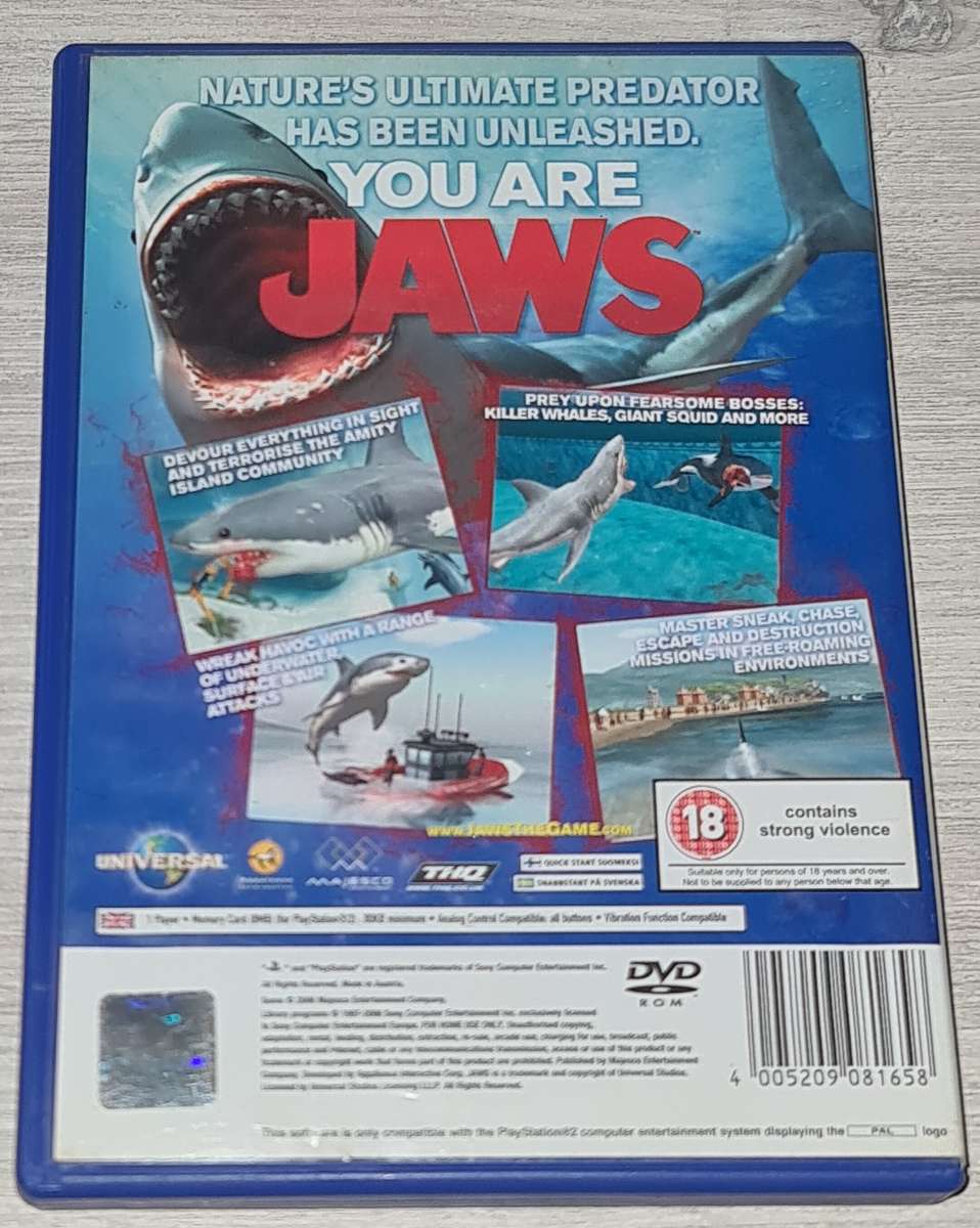 Jaws Unleashed - PS2