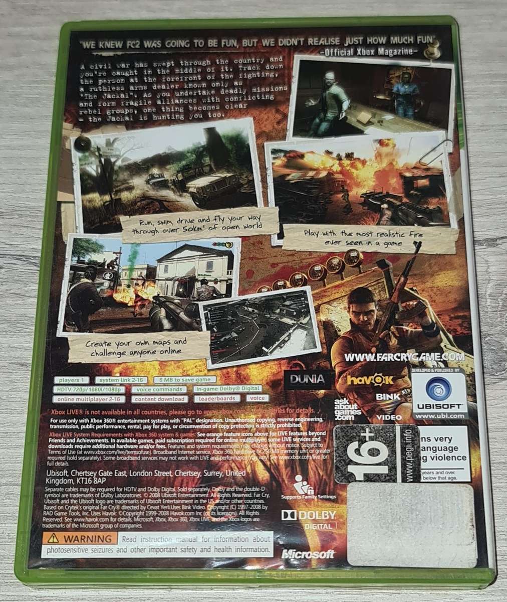 Far Cry 2 - XBOX 360