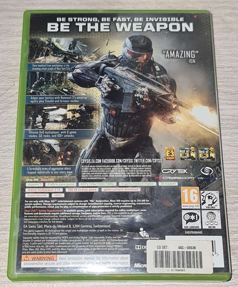 Crysis 2 - XBOX 360