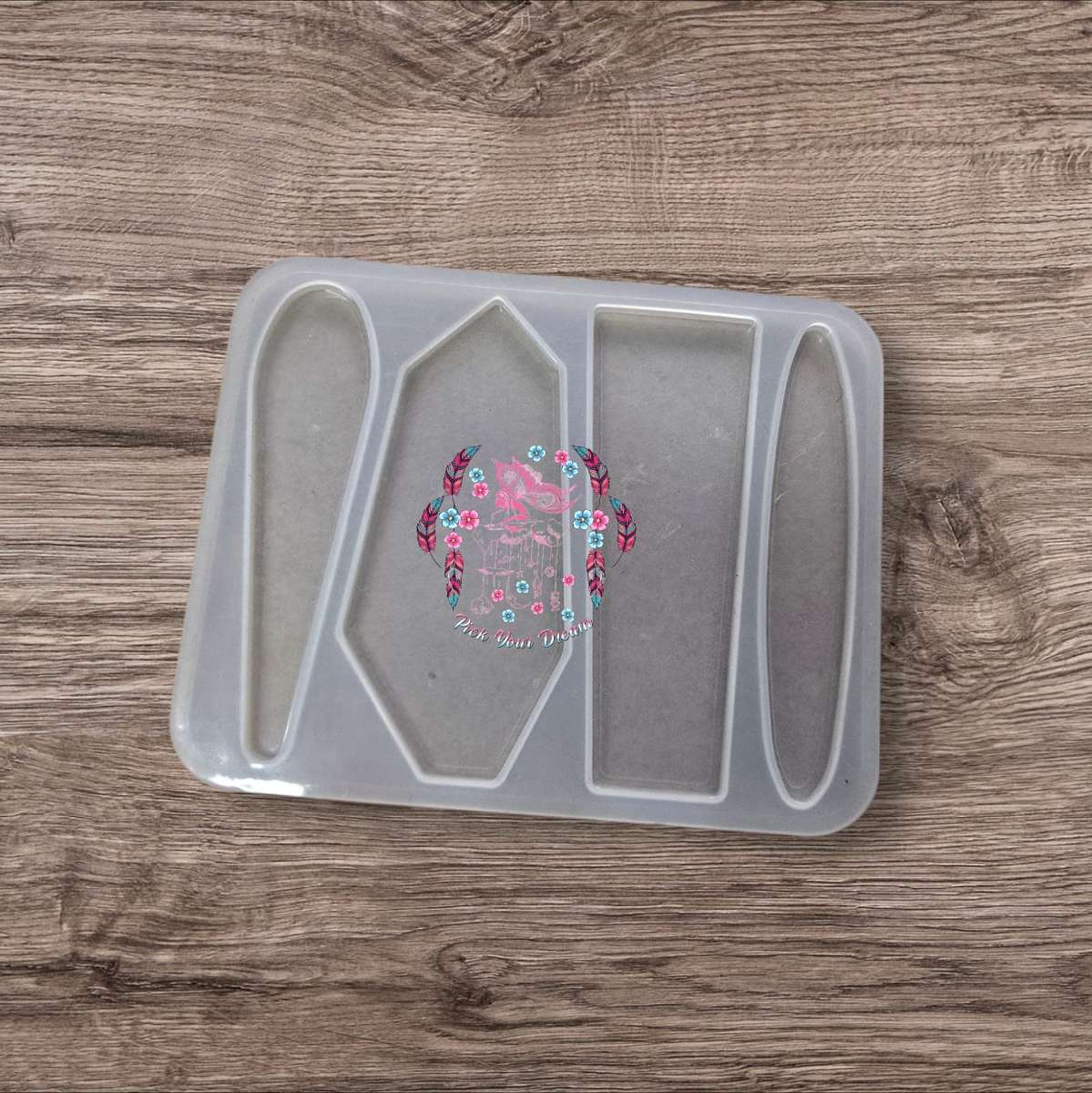 Silicone Resin Moulds - Hair Clips No. 3