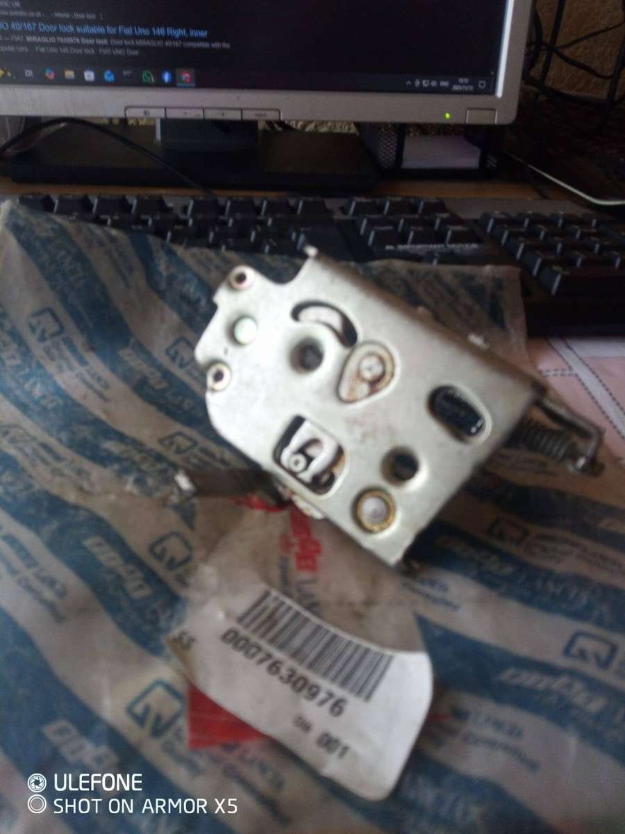 Fiat Uno 2 Door Right Side Door Lock New