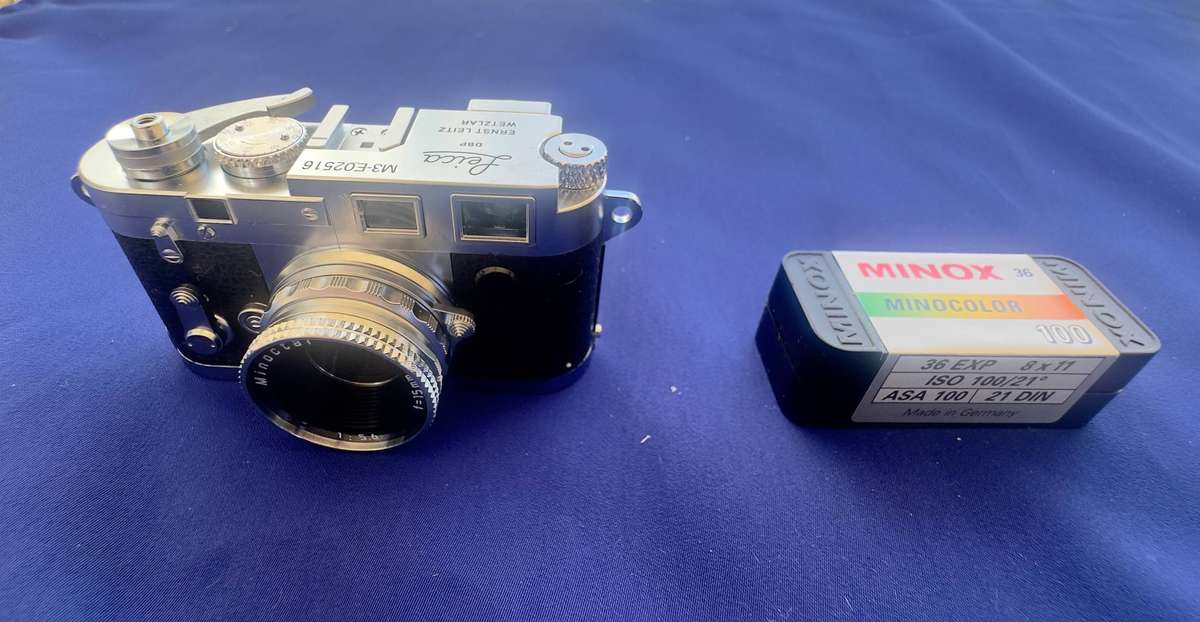 Minox Leica M3 Sub-Miniature Film Camera