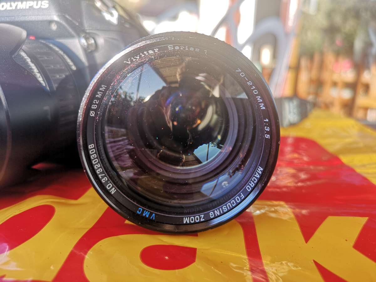 Olympus OM-2 with Vivitar Series 1 70-210 f/3.5 lens