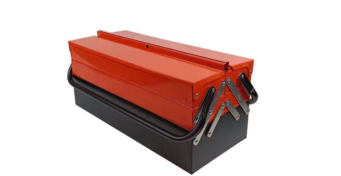 Combined 85 Piece Tool Box Set With Metal Box - 1/4