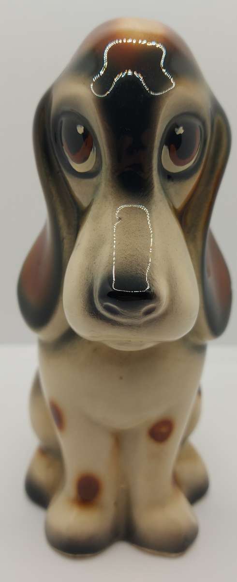 Cute vintage Basset Hound Figurine by Jemma Holland