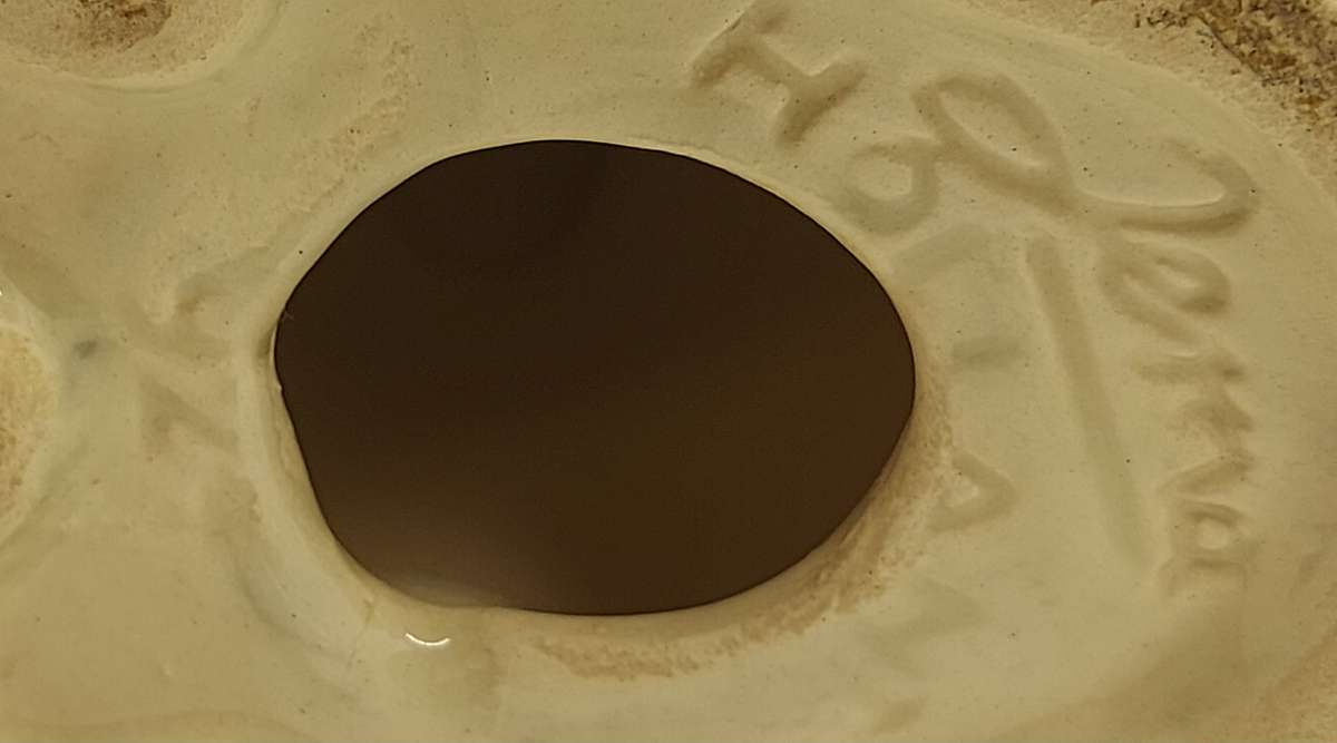 Cute vintage Basset Hound Figurine by Jemma Holland