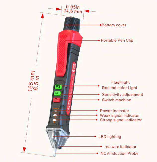 Smart Voltage Tester / Non-Contact Voltage Tester