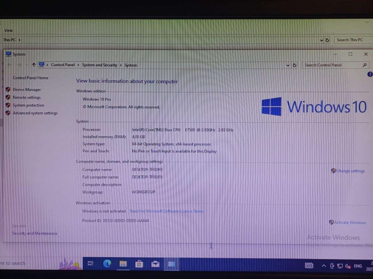 Proline 2.93Ghz Core2Duo 4Gb Ram. **Crazy Wednesday** R1**