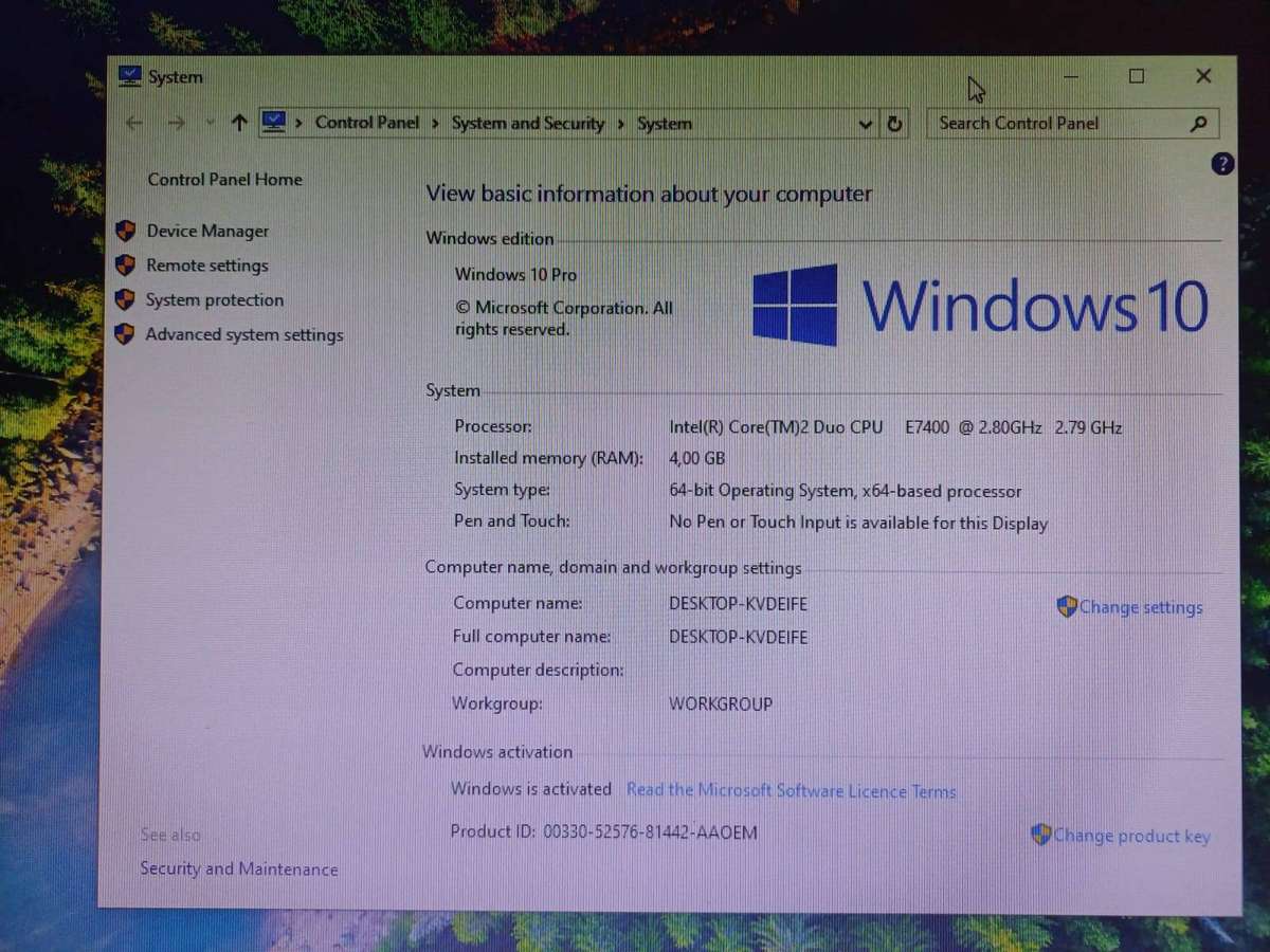 Mecer 2.8Ghz Core2Duo 4Gb Ram