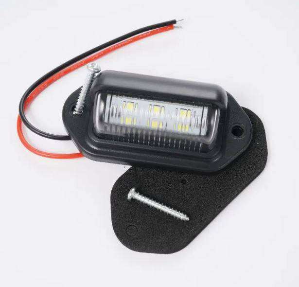 LED License plate light trailer