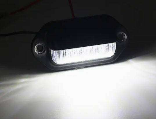 LED License plate light trailer