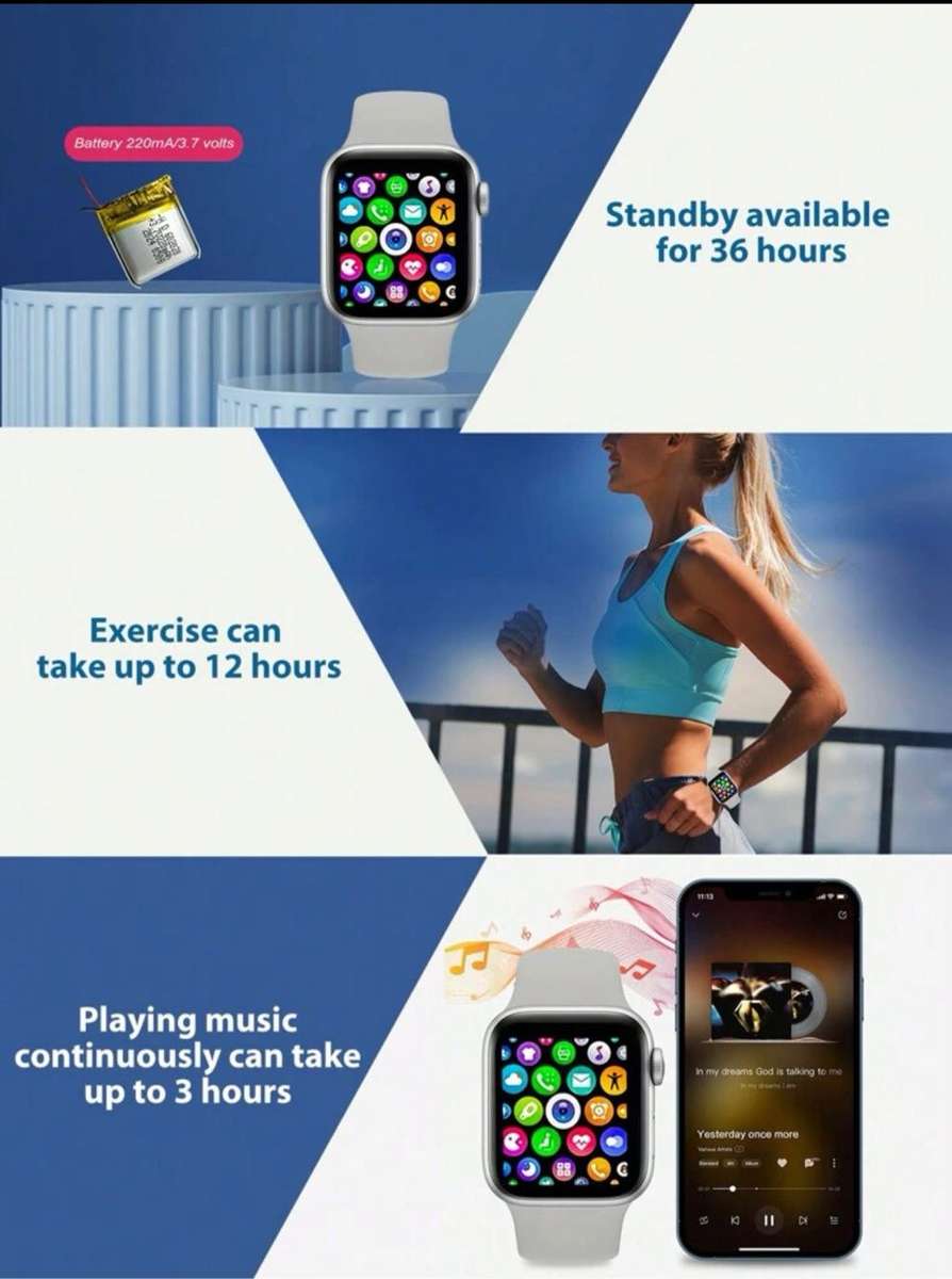 Sporty smart watch on sale
