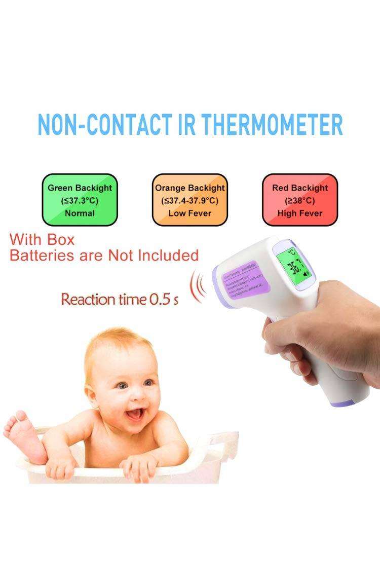 Simzo Non-contact LED Handheld Infrared Thermometer - A Must Have For Every Home