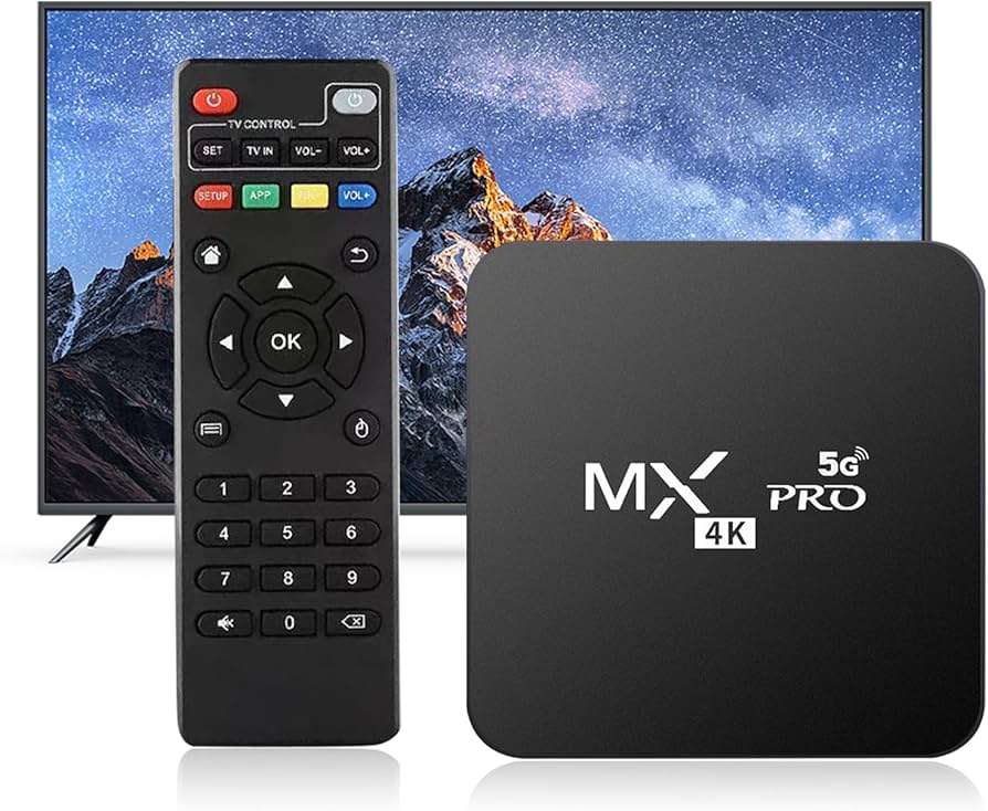 TV Boxes & Digital Media Players 2025 Mxq Pro Android TV Box Upgraded with Samsung Ram