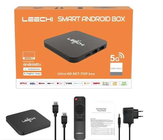 Android 13 Mini Tv Box 2+16 - With Netflix - Super Fast 2025 Design - Grab It Now