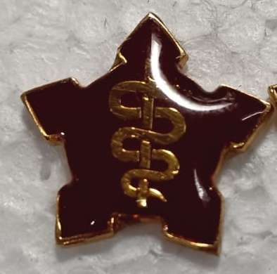 SADF - Medical Services Ceremonial Collar Badge - Worn by RSM