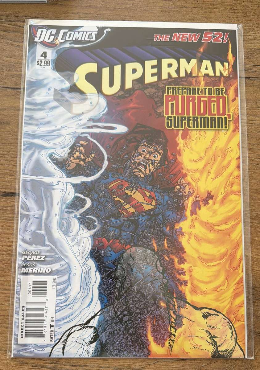 DC Comics - Superman. Prepared to be purged. #4. Feb 2012
