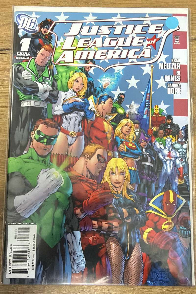 DC Comics.  Justice League of America. Number 1. Oct 2006