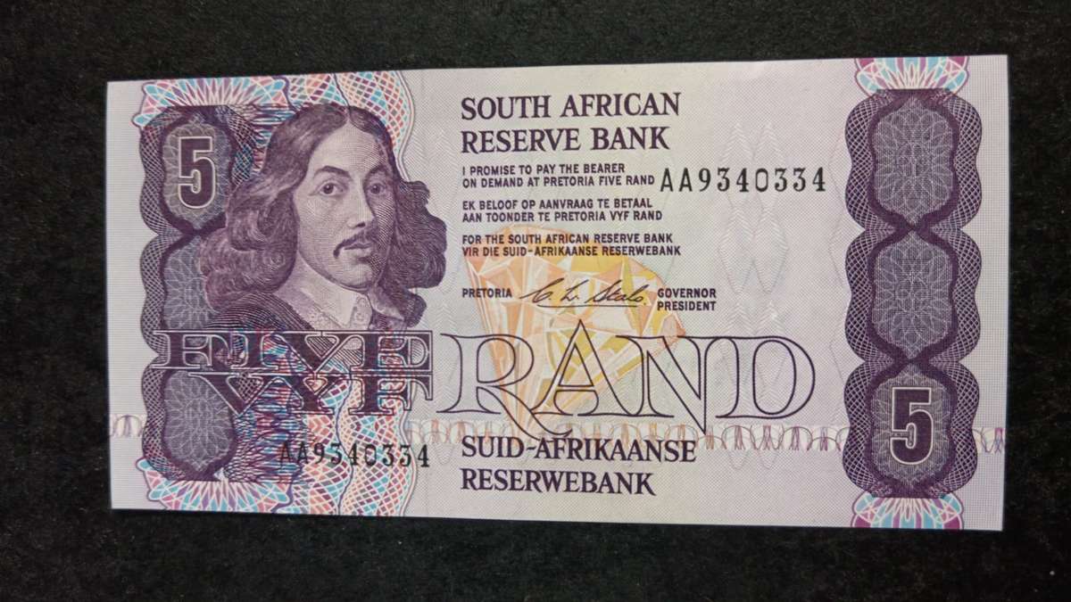 Christmas R1 Auction - Stals R5 note