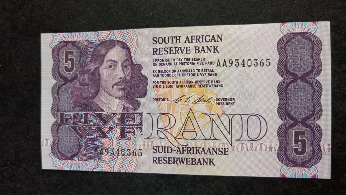 Christmas R1 Auction - Stals R5 note