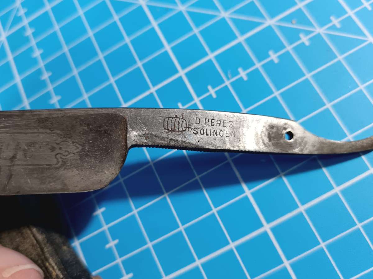 Solingen D Peres shaving blade - no handle