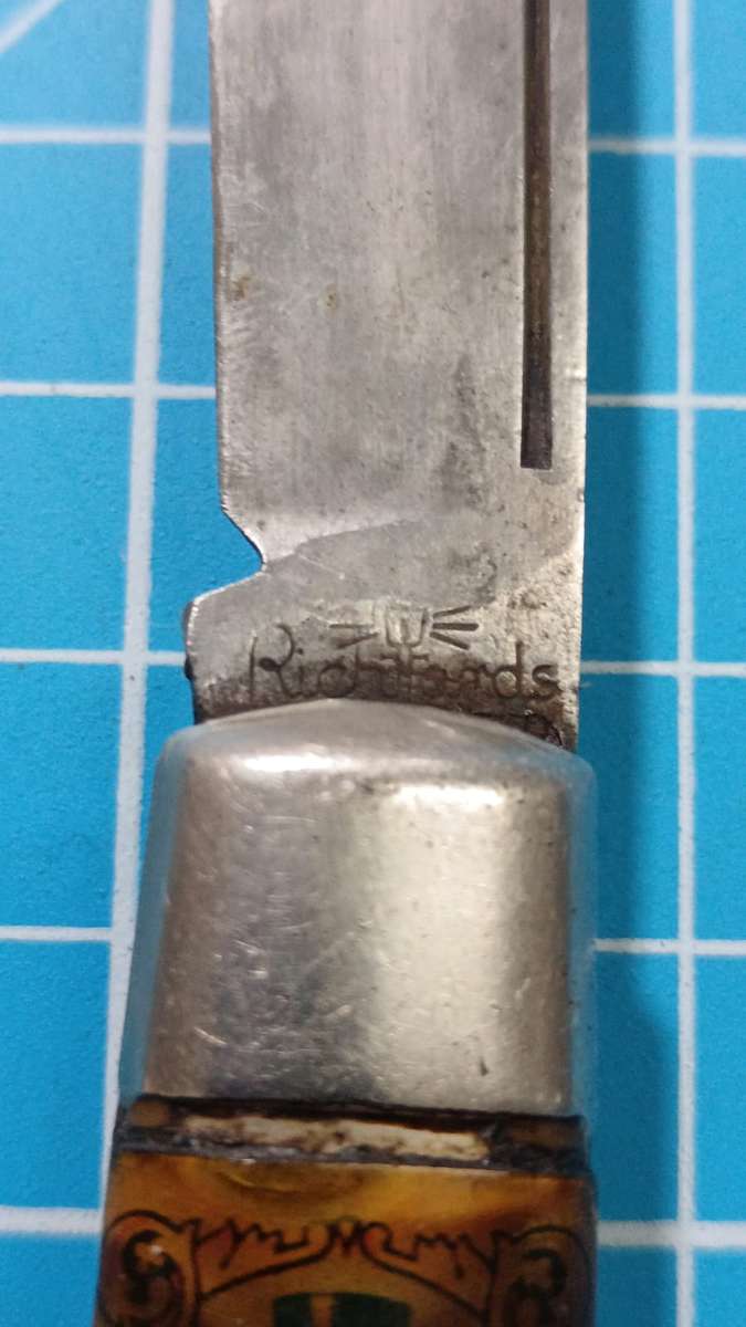 richards vintage Kruger and de Wet Pocket knife