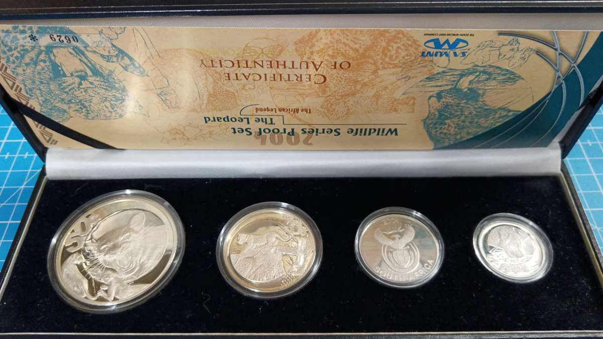 2004 Wildlife Series Proof Set - The Leopard