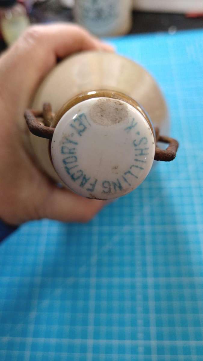 The Shilling Factory Ginger Beer Vintage bottle