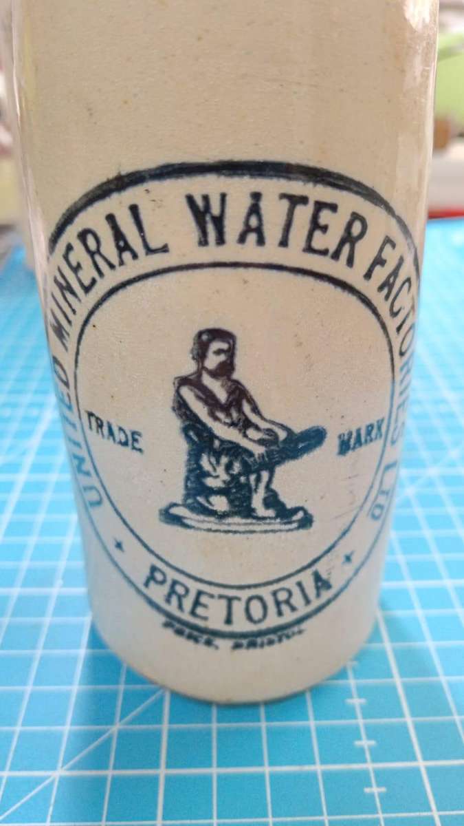 United Mineral Water Factories Pretoria Vintage bottle