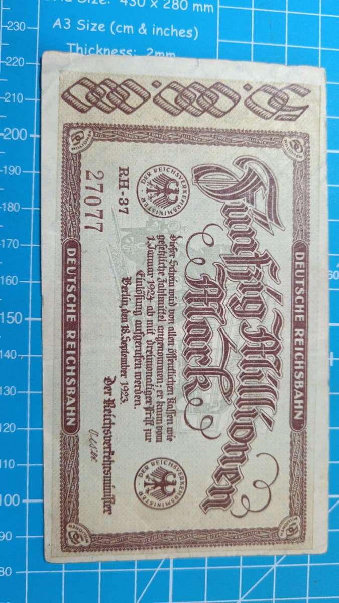 German note